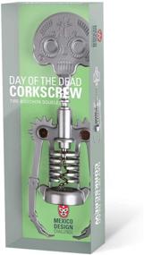 img 2 attached to 🍾 Kikkerland Day of the Dead Corkscrew: Celebrate with Style!