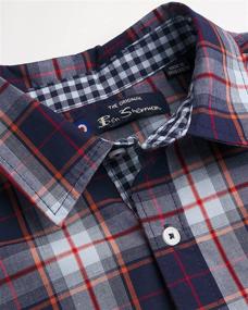 img 3 attached to Ben Sherman Boys Shirt: Stylish Collared Boys' Clothing, Tops, Tees & Shirts