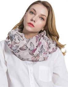 img 4 attached to Stylish GERINLY Penguin Infinity Scarves for Women's Fashion Accessories