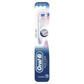 img 4 attached to Enhance Oral Health with Oral-B Gum Care Compact Toothbrush, Extra Soft - 1 Count