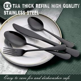 img 2 attached to 🍽️ Versatile Silverware: Quality Stainless Tableware for Efficient Restaurant Dishwashing & Food Service Needs