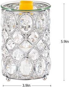 img 2 attached to 🌞 Современный ароматизатор SUNPIN Crystal Wax Warmer: Придайте вашему пространству ароматическую атмосферу в спальне, гостиной и офисе.