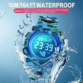img 1 attached to 🕒 ATIMO LED 50M Waterproof Sports Digital Watch: Perfect Kids Gift for Active Play
