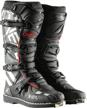 oneal element squadron boots black logo