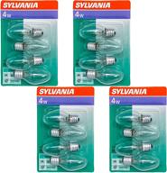 sylvania incandescent appliances c7 4 watt candelabra industrial electrical logo