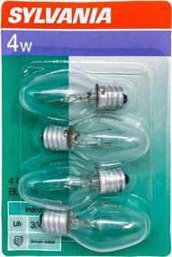 img 1 attached to SYLVANIA Incandescent Appliances C7 4 Watt Candelabra Industrial Electrical