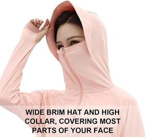 img 2 attached to Stay Cool and Protected in Style: Mount Tec Women's UPF 50+ Hooded Sun Protection Jacket