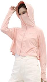 img 4 attached to Stay Cool and Protected in Style: Mount Tec Women's UPF 50+ Hooded Sun Protection Jacket