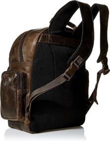 img 3 attached to Piel Leather Vintage Travel Backpack