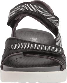 img 3 attached to Ryka Womens Rosline Sandal Mystic Women's Shoes and Athletic