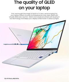 img 3 attached to Samsung Galaxy Book Ion 13.3” Laptop with QLED Display, Intel Core i7, 8GB Memory, 512GB SSD, Long Battery Life, Windows 10 – NP930XCJ-K01US