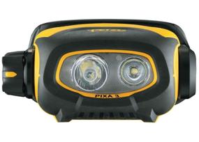 img 3 attached to Фонарик Petzl E78CHB 2 PIXA 3 с многолучевым светом: ближнее освещение, движение и видение на дальнее расстояние с технологией постоянного света (100 люмен) - Черный/Желтый