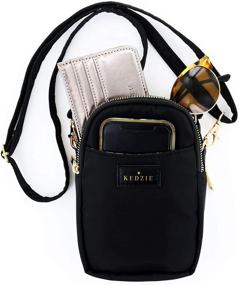 img 1 attached to 👜 Регулируемые женские сумки и кошельки, сумки через плечо с молнией - Коллекция Кедзи-Кросстаун