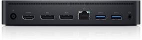 img 3 attached to Dell 452-BCYT D6000 Universal Dock in Black: A Hassle-free Single Solution