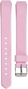 img 3 attached to FitTurn Band Compatible With Fitbit ACE Bands Kids Replacement Accessory Soft Silicone Band 4