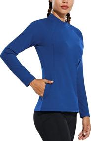 img 4 attached to BALEAF Womens Thermal Running Weather Sports & Fitness in Running