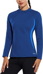 img 3 attached to BALEAF Womens Thermal Running Weather Sports & Fitness in Running