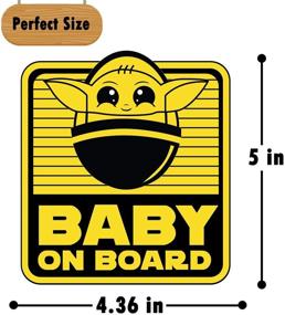 img 1 attached to Bluement Cute Baby Yoda Board