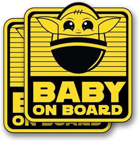 img 4 attached to Bluement Cute Baby Yoda Board