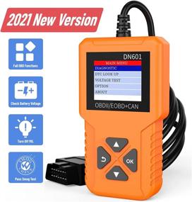 img 4 attached to 🚗 Dnose DN601 Car Code Reader & Battery Voltage Tester 9 Modes: Latest OBD2 Scanning Tool for Universal Auto OBDII Scanner - 2021 New Version