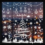 whaline christmas double sided snowflake decoration logo