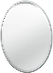 img 4 attached to 🪞 Gatco 1820 Flush Mount Mirror: Stylish Chrome Finish, 27.5" H x 20.5" W