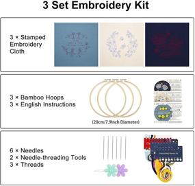 img 3 attached to Kurava Embroidery Beginners Instructions Needlework