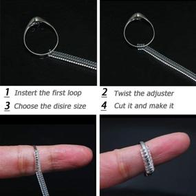 img 2 attached to Alljewelrysupplies Ring Size Adjuster Loose