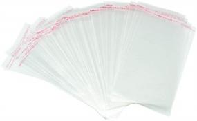 img 4 attached to 🛍️ Convenient 200 Pcs 2x3 Clear Resealable Cellophane Bags for Bakery, Candy, Jewelry, Earrings, Cookies, Prints & Cards