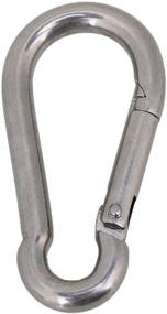 img 2 attached to BQLZR Multifunctional Stainless Spring Carabiner