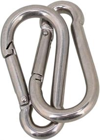 img 3 attached to BQLZR Multifunctional Stainless Spring Carabiner