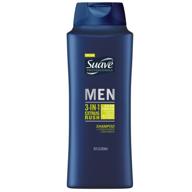 🍊 suave citrus rush 3-in-1 shampoo, conditioner, and body wash - 28oz (pack of 4) logo