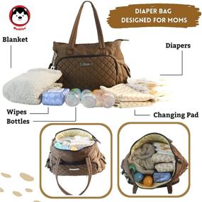 img 2 attached to 👜 Легкая водонепроницаемая сумка для плеч Huskies: идеальная комбинация женских сумок и кошельков