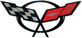 img 1 attached to C5 COR13 Corvette Metal Sign - 32x15 | PhotoSTEEL