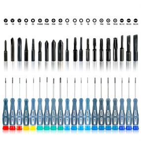 img 2 attached to 🔧 GogoFix 20-Piece Precision Screwdriver Set for Electronics, Computers, Laptops, Phones, Tablets, Gaming Consoles, Cameras. Ideal for Repair, Maintenance, and DIY Projects