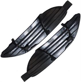 img 1 attached to Replacement Fog Light Lamp Lens Covers for Toyota Corolla 52128-02200 & 52127-02170 - Pair Set