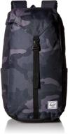 herschel thompson backpack faded indigo backpacks logo
