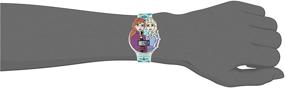 img 2 attached to Disney Girls Quartz Rubber Multicolor Girls' Watches – Timeless Fun for Little Ones!