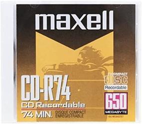 img 4 attached to Maxell CD R 623310 Minute 1 Pack