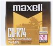 maxell cd r 623310 minute 1 pack logo