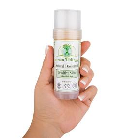 img 3 attached to 🌿 Natural Sensitive Skin Deodorant - Green Tidings Calendula & Sage (2.7oz, 3 Pack)