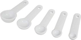 img 3 attached to 🥄 KitchenAid Measuring Spoons Set: 5-Piece Essential, White