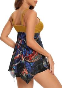 img 1 attached to BIKINX Tankini Купальник для купания Swimwear