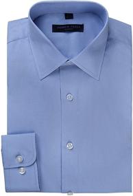 img 2 attached to 👔 Sleek and Stylish: Andrew Fezza's Top-Quality Solid Cotton Clothing and Shirts for Men