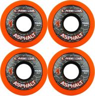 🏆 superior performance with labeda asphalt outdoor inline hockey wheels logo