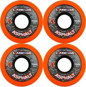 img 1 attached to 🏆 Superior Performance with Labeda Asphalt Outdoor Inline Hockey Wheels