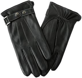img 4 attached to Frlozs Leather Lambskin Cashmere Motorcycle