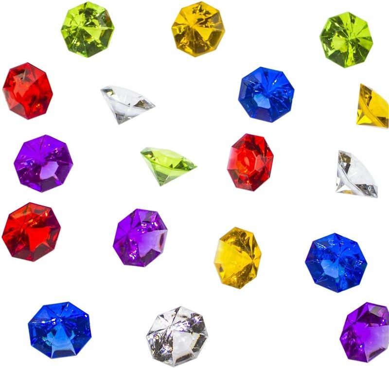 colorful gemstones decorations super outlet 로고