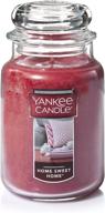 🏡 large jar candle - home sweet home by yankee candle logo