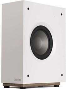 img 4 attached to 🎶 Powerful Bass at its Purest: Jamo Studio Series S 808 Subwoofer in White